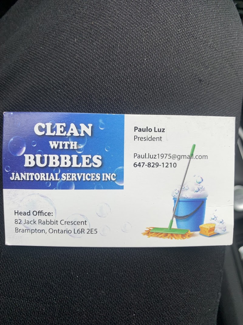 Clean With Bubbles Janitorial Services Inc. photo 1